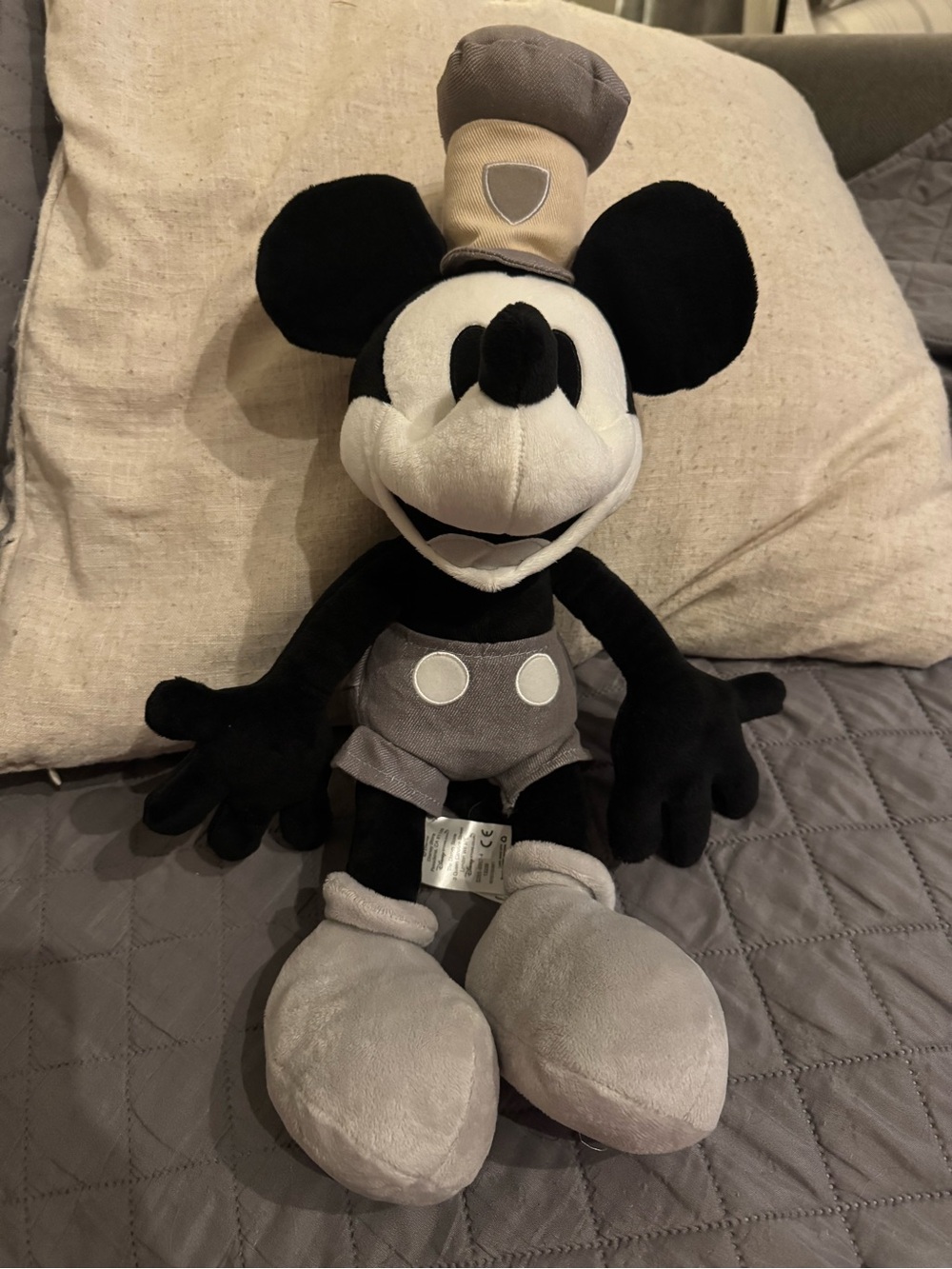 Disney Steamboat Willie Mickey Mouse Plush
